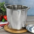 thumbnail image 5 of Gibson Everyday Whittington 8 Quart Stainless Steel Stock Pot with Lid, 5 of 5