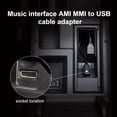 thumbnail image 2 of Cable adaptador USB Musico Interface Ami Mdi Sunnimix para A3 A4 Q5 Q7 Mk5, 2 of 6