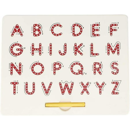 NETSENG Magnetic Alphabet Tracking Board, Colorful Magnetic Alphabet ...