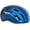 Blue Metallic, Glossy, variant on MET Vinci MIPS Road Helmet In-Mold EPS Safe-T DUO Fit System Matte Black, Medium