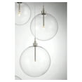 thumbnail image 5 of Trade Winds Ethan 5-Light Pendant in Brushed Nickel, 5 of 5