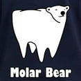 thumbnail image 3 of CafePress - Molar Bear Polar Tooth Bear Long Sleeve T Shirt - Women's Long Sleeve Graphic Tee Casual Fit, 3 of 4