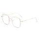 thumbnail image 3 of Guardurnaity Gafas de miopía de Metal con lentes antiazules, gafas cuadradas transparentes, gafas graduadas plateadas, luz plana antiazul Type3 NO3, 3 of 6
