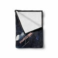 thumbnail image 2 of Hubble Soft Flannel Fleece Throw Blanket, Real Life Image Shot in Space Spaceship Shuttle Take Off Futuristic Composition, Cozy Plush for Indoor and Outdoor Use, 70" x 90", Multicolor, by Ambesonne, 2 of 6