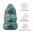 thumbnail image 4 of Yiaed Tropical Leaves Print Car Seat Covers,Universal Auto Seats Protector Fits for Car,SUV Sedan,Truck,Automotive Seat Covers & Accessories, 4 of 5
