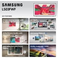 thumbnail image 4 of Samsung The Frame Pro 65" LS03FW Series 4K UHD HDR Neo QLED Tizen Smart TV (2025 Model - QN65LS03FW) – Open Box, 4 of 15
