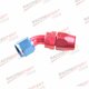 thumbnail image 1 of AN4 AN6 AN8 AN10 AN12 AN16 AN20 Straight 0/45/90 Degree Swivel Oil Fuel Line Hose End Fitting Adapter Red-Blue~2155, 1 of 1