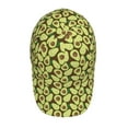 thumbnail image 5 of Lsque Avocado Baseball Cap Trucker Low Profile Hat Golf Dad Hat Adjustable Original Classic Unconstructed Plain Cap Men Women, 5 of 9
