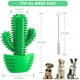 thumbnail image 2 of Juguetes para perros Juguetes para masticar perros, palillos de cepillo de dientes para perros, limpieza y cepillado de dientes para perros medianos, juguetes de goma para chirridos de perros, juguetes resistentes de cactus para masticadores intensos JM, 2 of 7