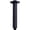 Matte Black, variant on 6 inch Ceiling Mount Shower Arm Brushed Nickel Square Straight Shower Pipe Stainless Steel 1/2 NPT Rain Head Shower Arm and Flange