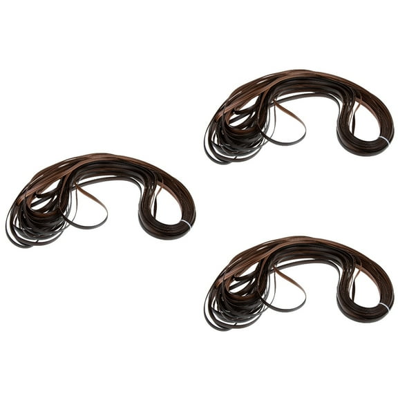 unbranded 3 Rolls  of Plastic Rattan Weaving Material Diy Rattan Chair Repair Material