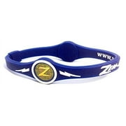 TheAwristocrat Zen-ERGY Balance Bands_USA Company_Get Zenergized! (Blue Band with White, X-Large (216mm))