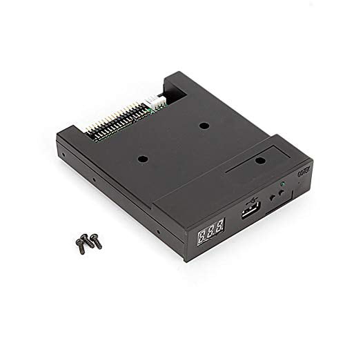 1.44MB USB SSD Floppy Drive Emulator Floppy & Tape Drives CD Screws USB Floppy Emulator Black