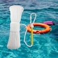 thumbnail image 5 of Hollow Braided Fishing Nylon Rope, with Spring Hook, High Strength, Durable Cord for Fishing Tent Rope Commercial Hiking Indoor White, 5 of 8