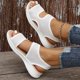 thumbnail image 5 of WILLBEST Sandalias Para Mujer, Sandalias De Tela Transpirables Con Punta Abierta, Zapatos De Plataforma Cómodos De Moda De Verano Para Mujer, 5 of 8