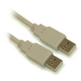 thumbnail image 2 of 6inch USB 2.0 Certified 480Mbps Type A Male to A Male Beige Cable, 2 of 2