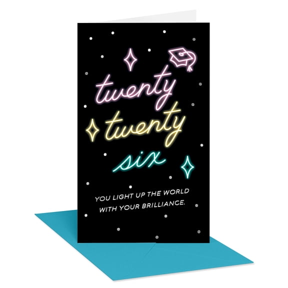 American Greetings Graduation Money/Gift Card Holder (Light Up The World)