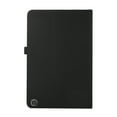 thumbnail image 5 of Case for Amazon Fire Max 11 13th Generation 2023, Fabric PU Leather Folio Cover Soft TPU Inner Multiple Viewing Angles Stand with Card Slots - Black, 5 of 5