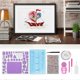 thumbnail image 4 of Paper Quilling Tool Set Starter DIY HandMade Art Craft 809 Tool Kit Base Material Package, 4 of 5