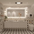 thumbnail image 5 of GODCHAR 60" x 28" UL Certified LED Bathroom Mirror Anti-Fog Tempered Glass, 5 of 14