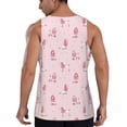 thumbnail image 3 of Fotbe Poodle Dog Pattern Men's Quick Dry Workout Tank Top Gym Muscle Tee Fitness Bodybuilding Sleeveless T Shirt Breathable Workout Shirt-Large, 3 of 9