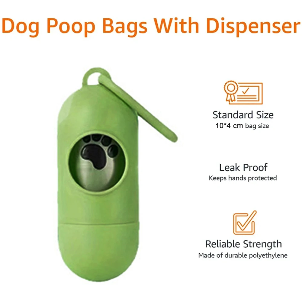 Dog Poop Waste Bags with Dispenser 1000 Count