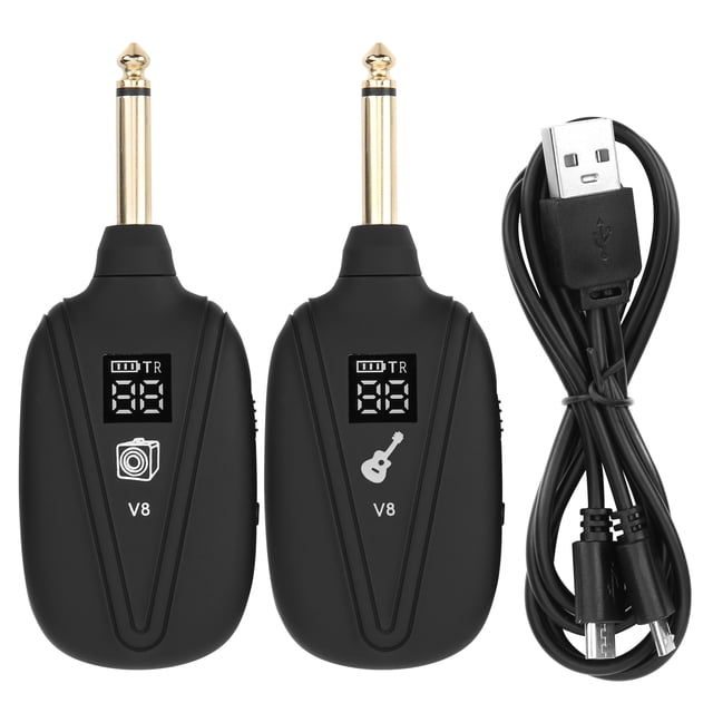 Receptor Transmisor De Guitarra ANGGREK Sistema Inalámbrico De Guitarra Electrónica 4 Canales