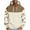 Beige, variant on JUSLIO Sweatshirts for Men Hooded Vintage Hoodies Sporty Comfortable Everyday Long Sleeve Sweatshirts