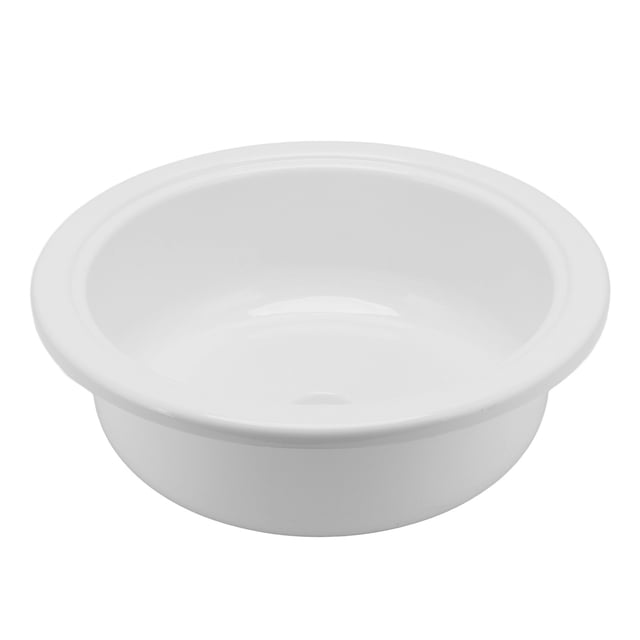 Évier de Meuble-Lavabo, 375x130mm Évier Rond pour Bateau RV, Évier de Bateau Rond sur Mesure