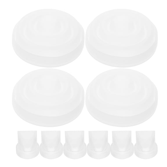 1 Set Breast Pumps Replacements Accessories Silicone Diaphragm And Duckbill Valves Leak-Proof And Sturdy Enhances Pumping Efficiency Compatible For Momcozy