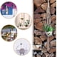 thumbnail image 5 of Paquete de 3 colgadores de macramé bohemios para plantas, cordón de algodón puro para una exhibición saludable de plantas en interiores, soluciones de decoración flexibles, colgadores de pared,, 5 of 7