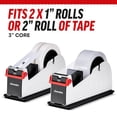 thumbnail image 2 of Dispensador de cinta adhesiva Vimtoba Heavy Duty para escritorio, 5 cm, rollo doble, 2 of 7