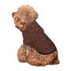 thumbnail image 5 of Balery Dark Brown Glitter Sudadera con Capucha para Perros Pequeños – Ropa para Mascotas, Disfraz para Perros y Gatos, Ideal para Fiestas y Cosplay-XX-Large, 5 of 7