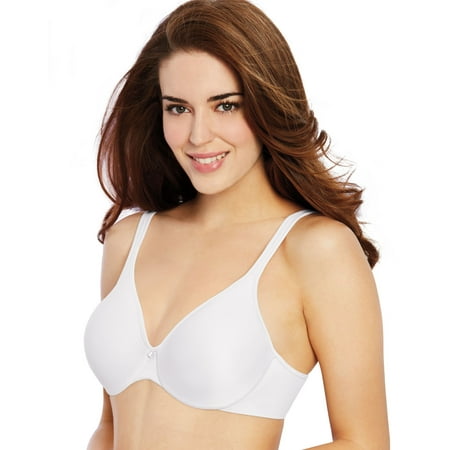 Bali Womens Passion for Comfort Underwire Bra - Best-Seller, 42D, White