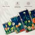 thumbnail image 6 of Elephant Stock Imagine A Garden Wall Art - Horizontal Multi Panel Canvas - Living Room Wall Decor - Abstract Multi Panel - Blue And Green Decor By Tara Funk Grim - 55" x 24", 6 of 8