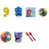 Super Mario Brothers Party Supplies Party Pack For 32 With Gold #9 Balloon
