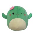thumbnail image 2 of Muñeco de peluche de peluche, almohada suave, decoraciones para niños, cumpleaños, 1 pieza, color verde Rojo Verde, 2 of 2