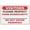 Warning Sign 1, variant on Metal Sign Visitors Please Respect Farm Biosecurity Do Not Enter Paddocks Sign Metal 12"X8" Rust Free Aluminum,Indoor & Outdoor Use For Fence And Yard