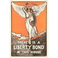 thumbnail image 3 of Class, Maryland Institute, Commercial Art 11x14 Black Modern Framed Museum Art Print Titled - There is a Liberty Bond in this House, 3 of 5