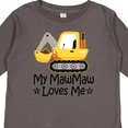 thumbnail image 4 of Inktastic My Mawmaw Loves Me Grandson Truck Boys Long Sleeve Toddler T-Shirt, 4 of 5