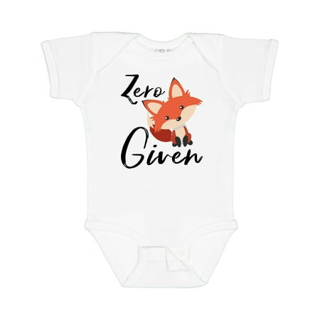 

Inktastic Zero Fox Given Gift Baby Boy or Baby Girl Bodysuit
