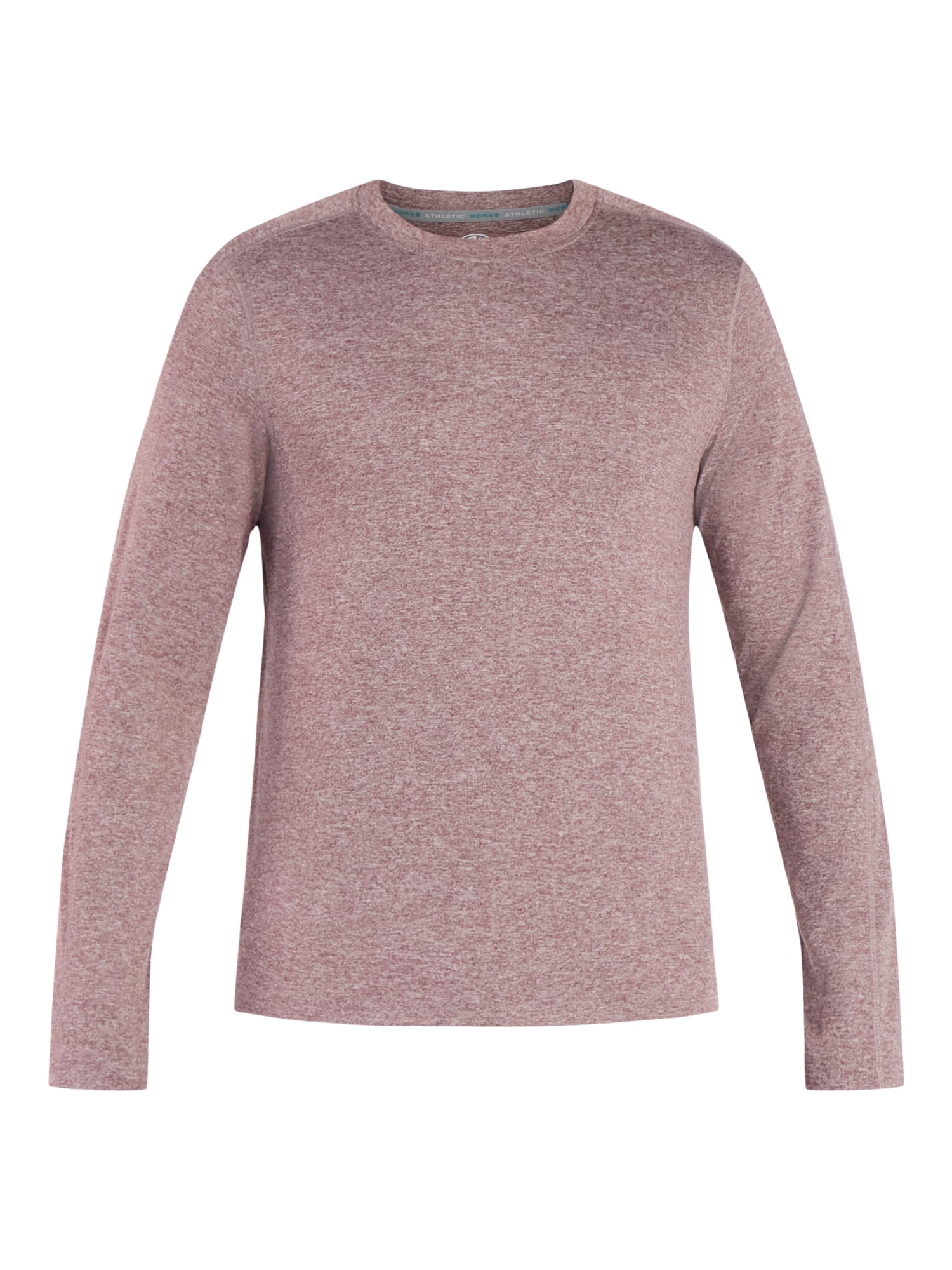 Athletic Works Men's and Big Men's ButterCore Soft Long Sleeve Tee Shirt, Sizes XS-5XL