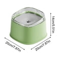 thumbnail image 2 of Dog Water Bowl - 7.9x7.9x5.5Inch Slow Water Feeder | Non Spill Dog Watęr Bowl | Splash-Free, Anti-Choking | Spill Proof Cat Puppy Kitten Drinking Dispenser For Home, Indoor, Outdoor Car, Road, 2 of 14