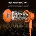 thumbnail image 3 of RGHJAR-USB C Headphones with Microphone for iPhone 17 Pro Max 17e 16e 16 15 Plus,Type-C Headphones for Google Pixel 10a Wired Earbuds Magnetic Sport Earphone for iPad/OnePlus 15/Samsung S26 S25 Flip, 3 of 3