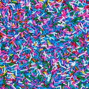Fancy Sprinkles Deluxe Rainbow Crunchy Sprinkles, Dessert Sprinkles, 3.4 oz