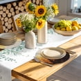 thumbnail image 4 of Forest Fall,Round Placemats Set of 4 for Dinning Tables,Heat-proof Braided Table Mats 15 Inch,Vintage Mountain Wood-land Foggy Tree Orange Washable Place Mat for Kitchen Restaurant Party Table Decor, 4 of 9