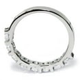 thumbnail image 2 of Pompeii 1 1/2 Ct U Shape Prong Diamond Wedding Ring 14K White Gold (H/I,I1-I2), 2 of 4
