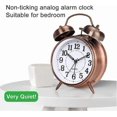 thumbnail image 4 of Retro Alarm Clock, Old Fashioned Bedside Alarm Clock with,Quartz Alarm Clock_Perfect Gift, 4 of 4