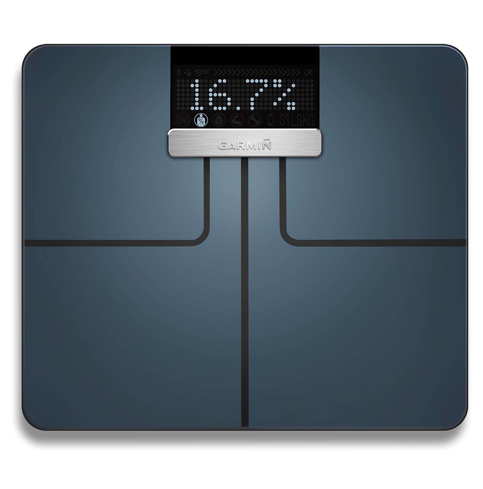 Garmin Index Smart WiFi Bluetooth BMI Calculator Digital Weight Scale, Black - image 5 of 9