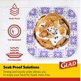 thumbnail image 4 of Square Disposable Paper Plates for All Occasions | Soak Proof, Cut Proof, Microwaveable Heavy Duty Disposable Plates | 8.5" Diameter, 50 Count Bulk Paper Plates, 4 of 4